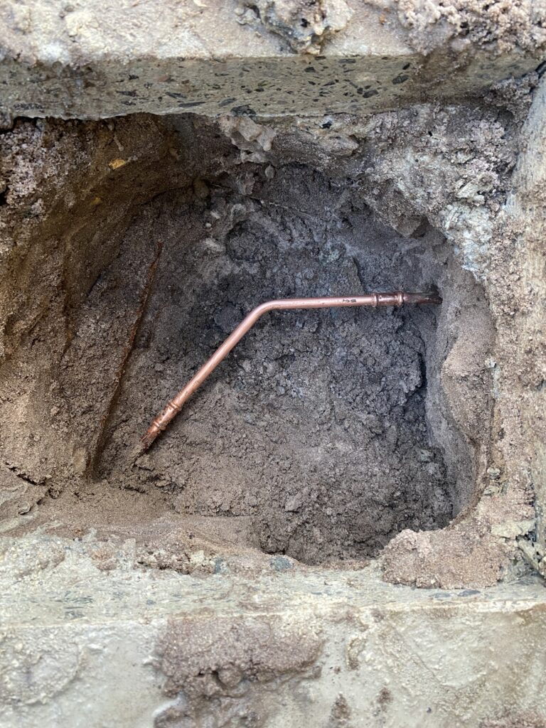 burst pipes