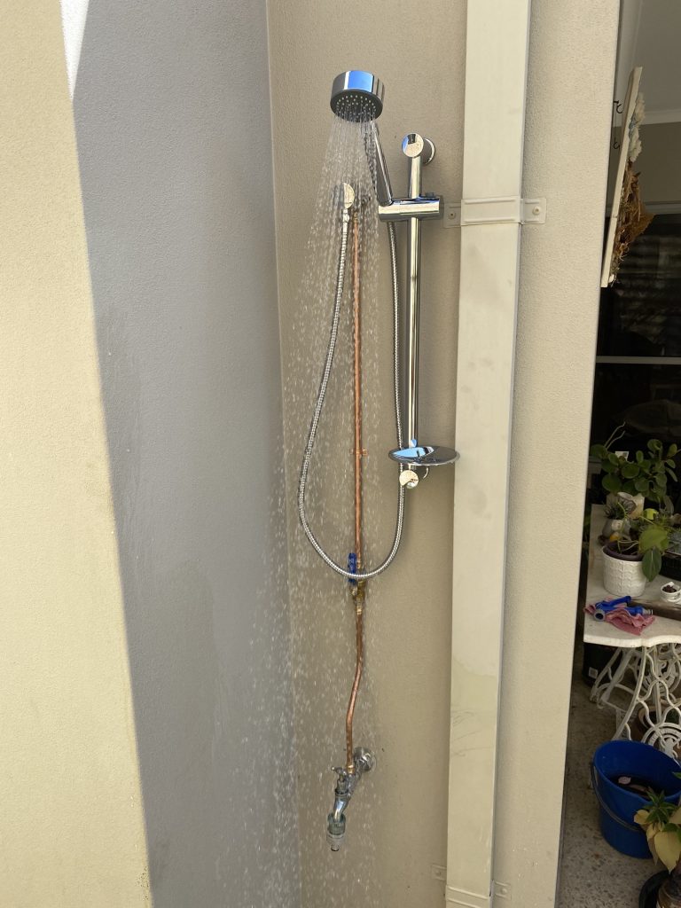 hot water